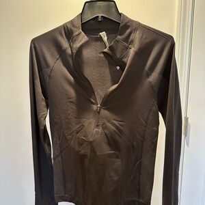 lululemon athletica Brown Muscle Tee